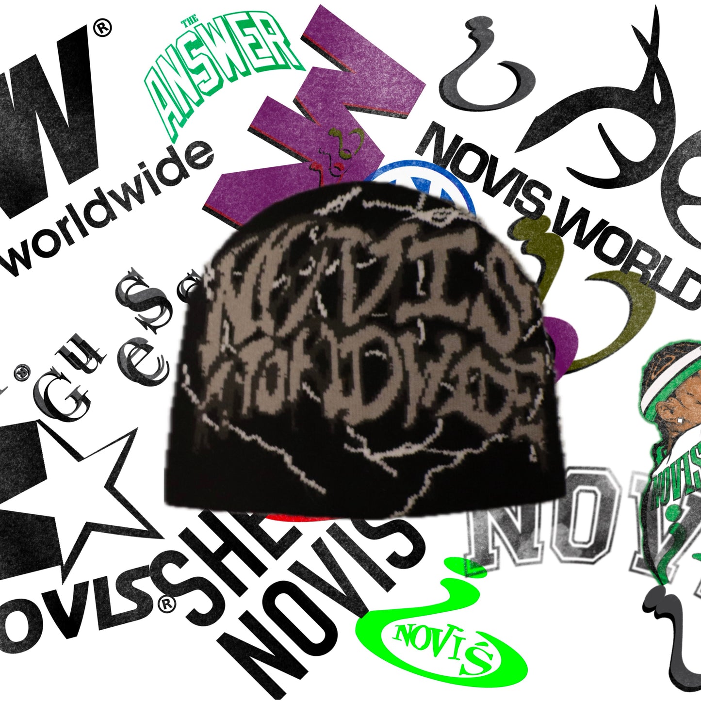 Noviś Arc Logo Beanie